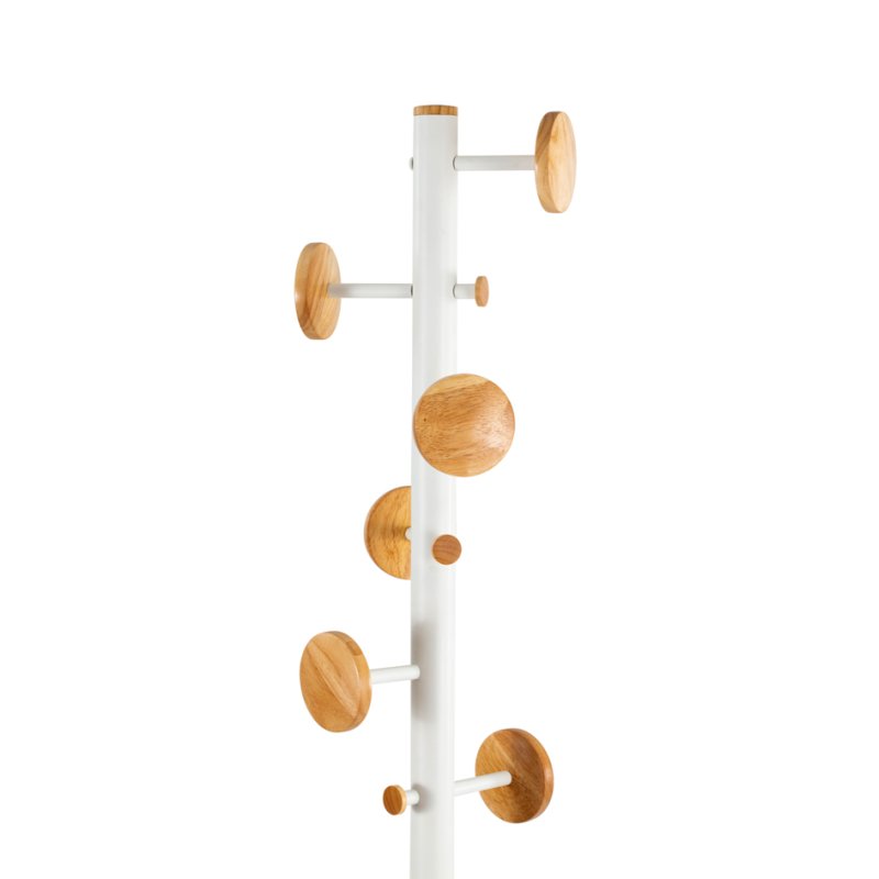 ALBA kapstok 'MUSIC', hoogte 1.750 mm, wit